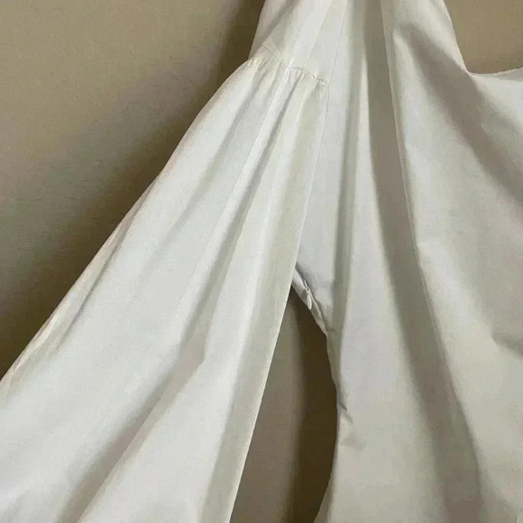 1. State Ruffle Edge One Shoulder Shirting Top - Picture 9 of 10